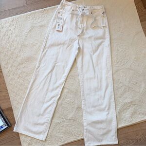 NWT 126182 Aritzia 90s so soft low baggy  a little white lie 26 jeans
